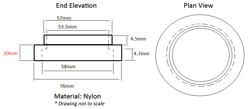 Spring Packer Diagram for 10mm