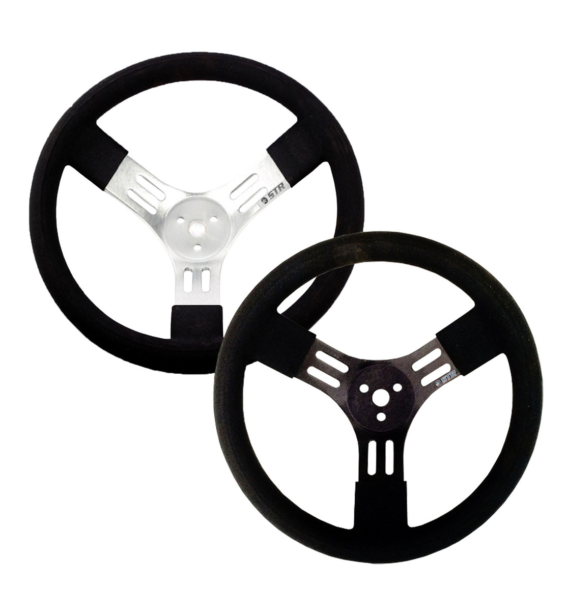 Aluminium Lightweight Racing Steering Wheel - 13&quot;