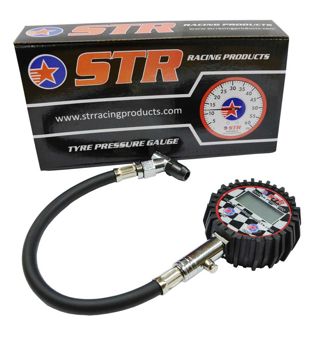 STR Digital Tyre Pressure Gauge -  0-200 PSI