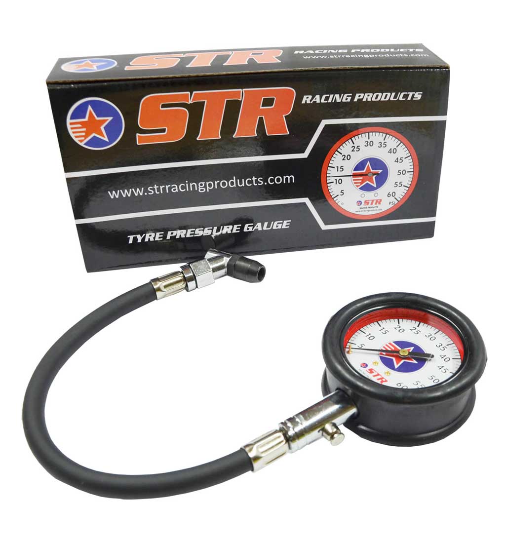 STR Needle Tyre Pressure Gauge | 0-60 PSI