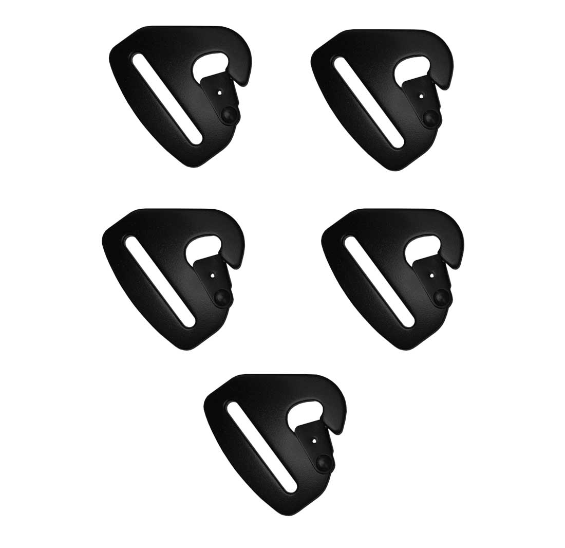 STR Snap Hook Harness Connection - 2" Black