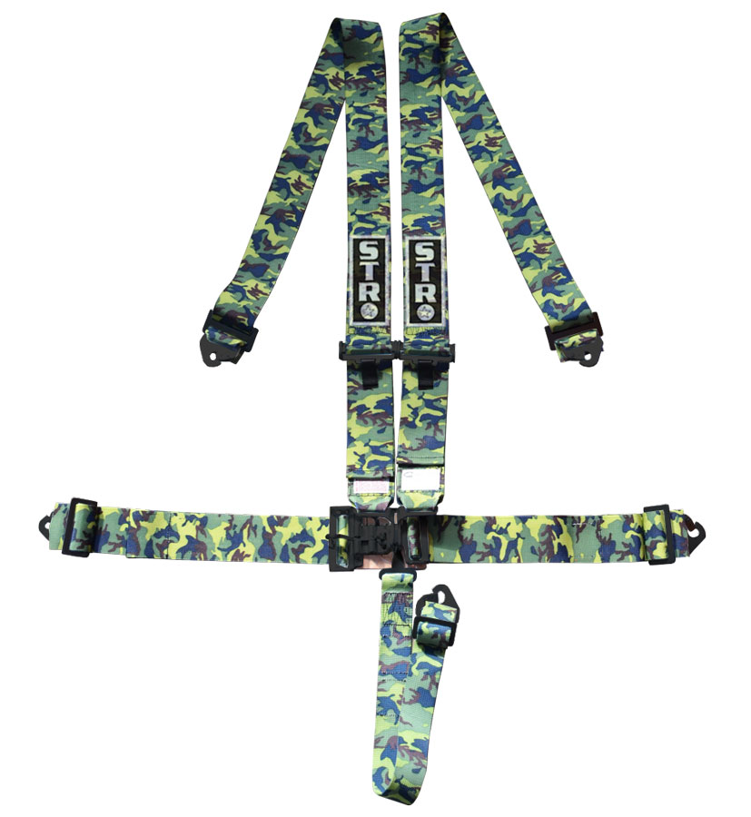 STR 5-Point NASCAR Latch Race Harness - Camouflage