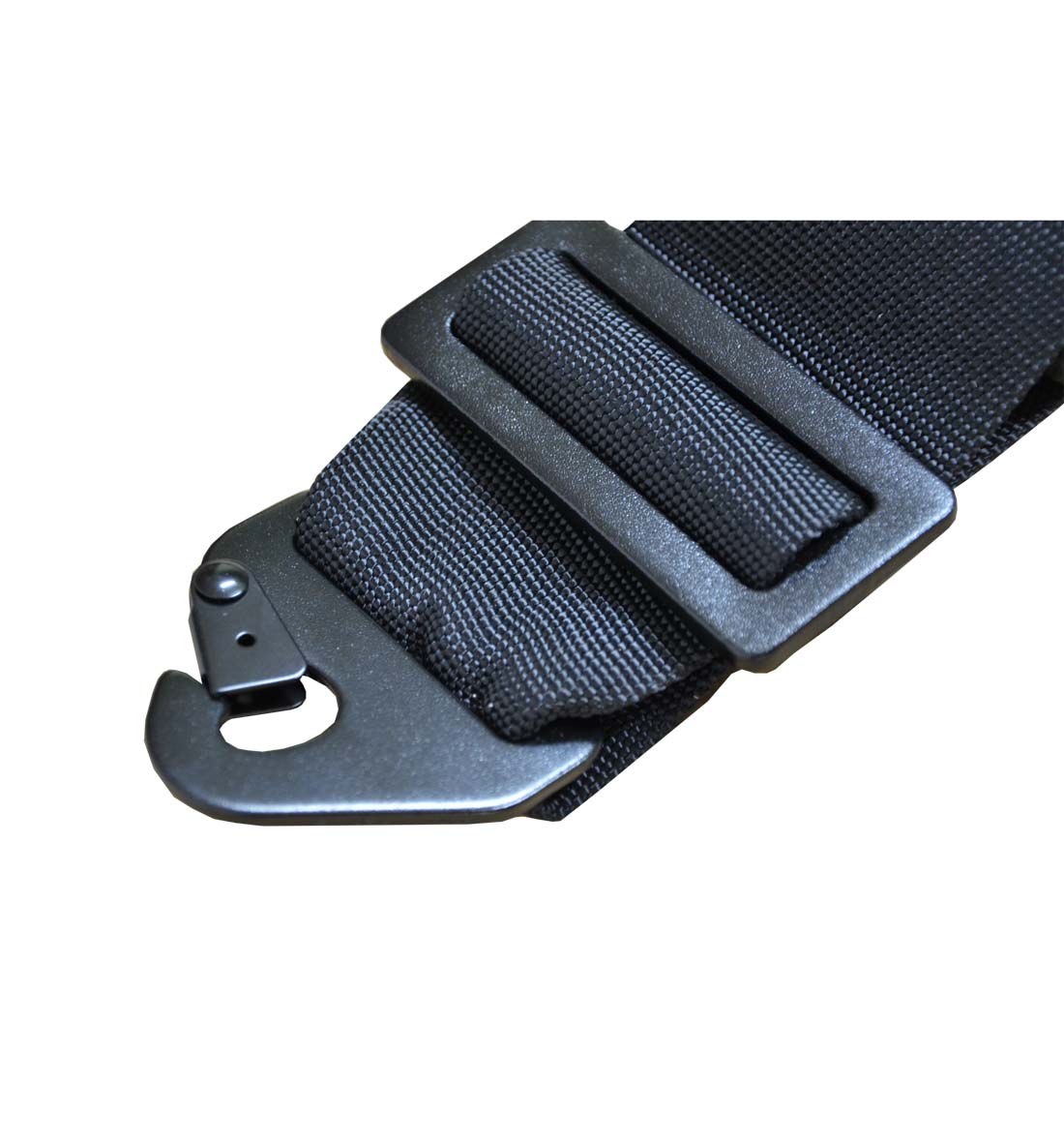 STR 5-Point Lightweight Buckle NASCAR Latch Race Harness - Black