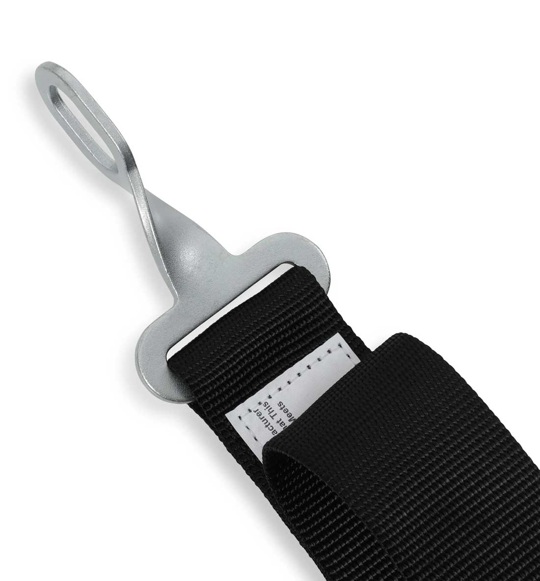 Simpson Racing 3" to 2"  Nascar Latch Belt - Black