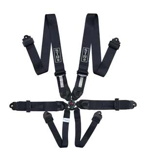 6-Point Race Harness 3" Straps (2031) - Black
