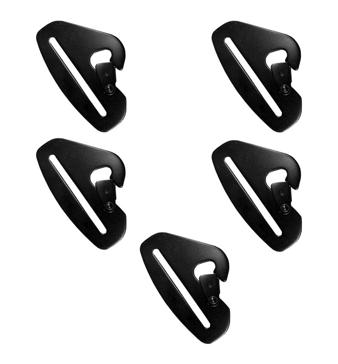 STR Snap Hook Harness Connection - 3" Black