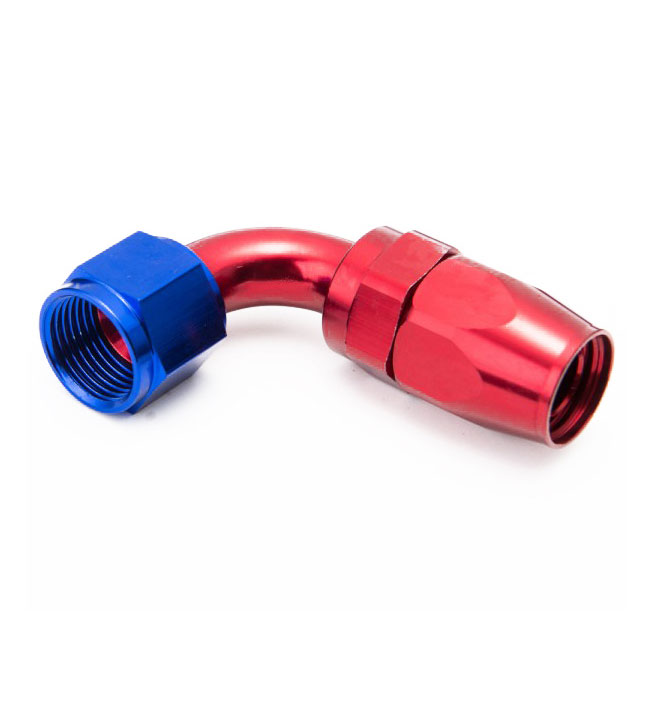 AN-10 High Performance Fuel Hose Fitting - 90 Degree