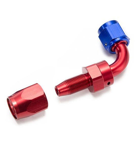 AN-6 High Performance Fuel Hose Fitting - 90 Degree