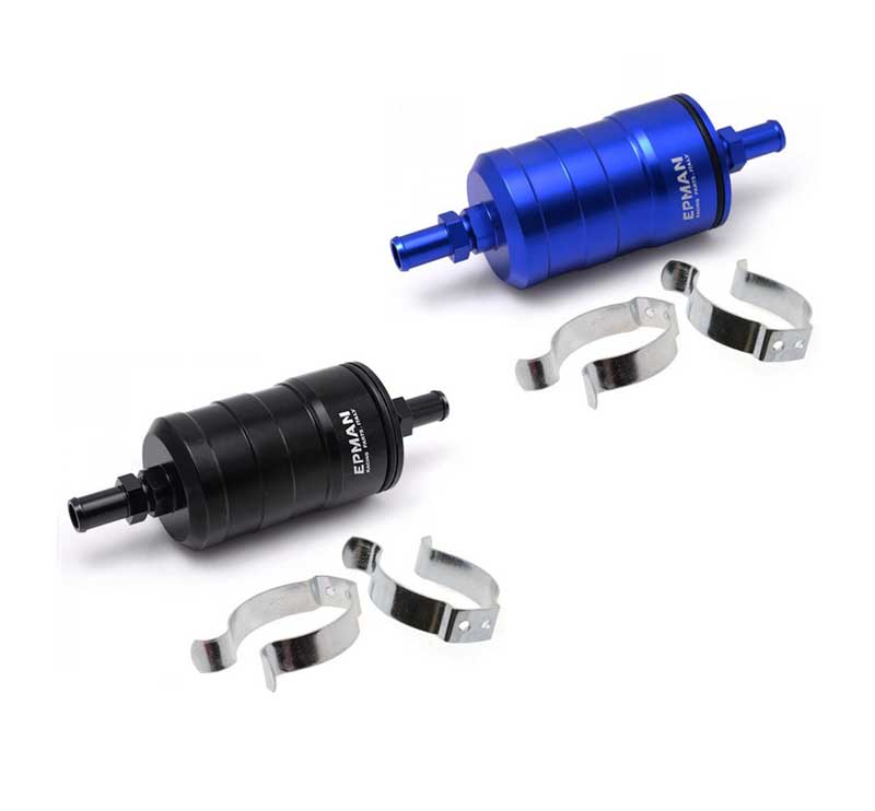 Aluminium Racing Fuel Filter - OD: 12mm | MCN