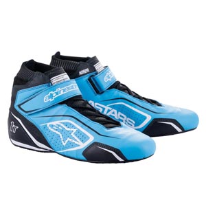 Alpinestars Tech-1 V3 Boots - Light Blue/Black/White