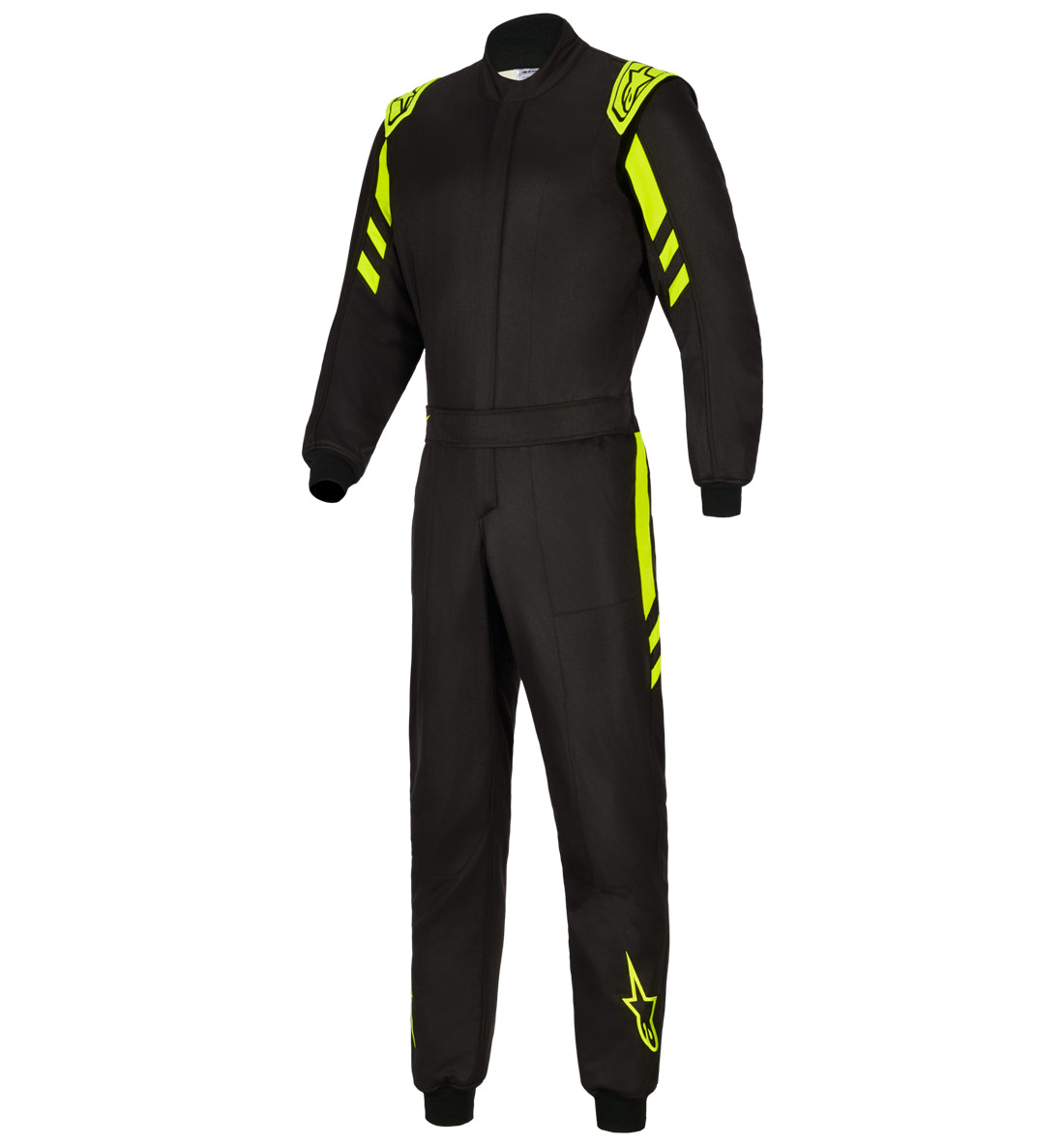 Alpinestars GP Race V3 Suit - Black/Yellow Fluo