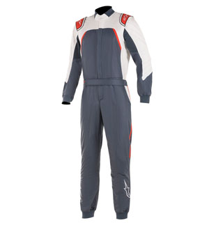 Alpinestars GP Pro Comp Suit - Asphalt/White/Red