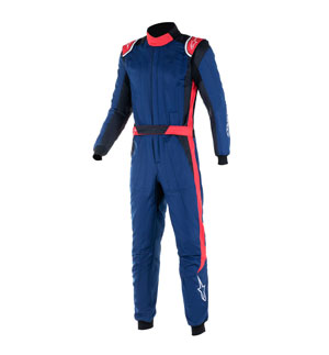 Alpinestars GP Pro Comp V2 Suit - Navy Blue/Black/Red