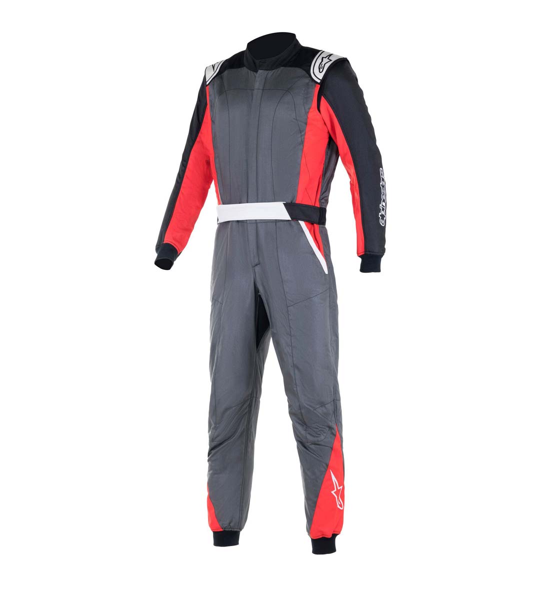 Alpinestars Youth Atom Suit - Anthracite/Red/Black