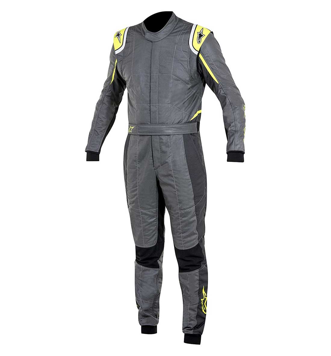 Alpinestars GP Tech Race Suit - Anthracite/Black/Yellow
