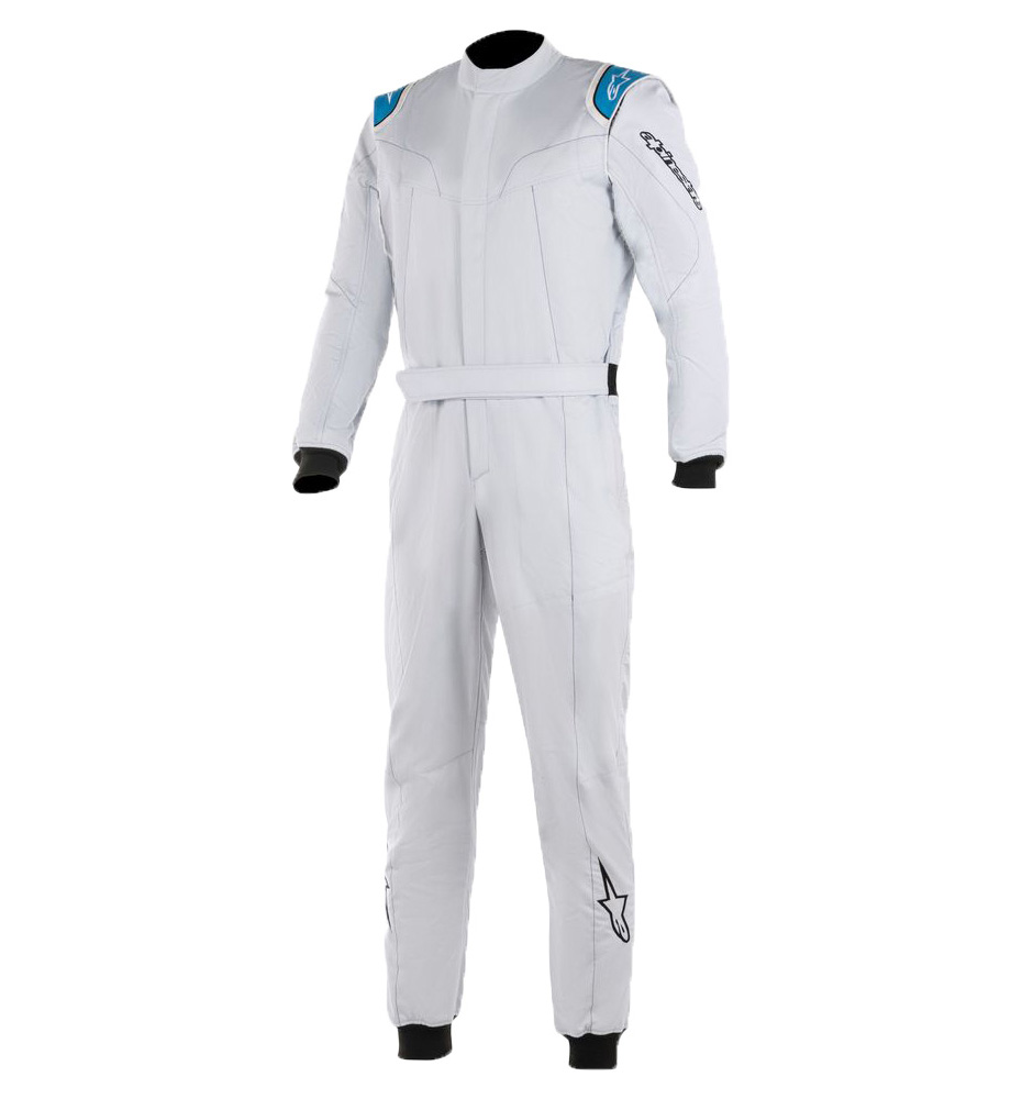 Alpinestars Stratos Race Suit - Silver/Blue