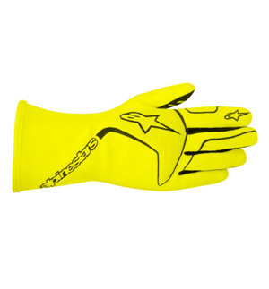 Alpinestars Tech 1 Race Gloves - Yellow Fluo/Black