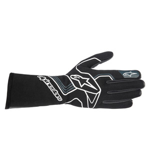 Alpinestars Tech-1 Race V3 Gloves - Black/Tar Grey