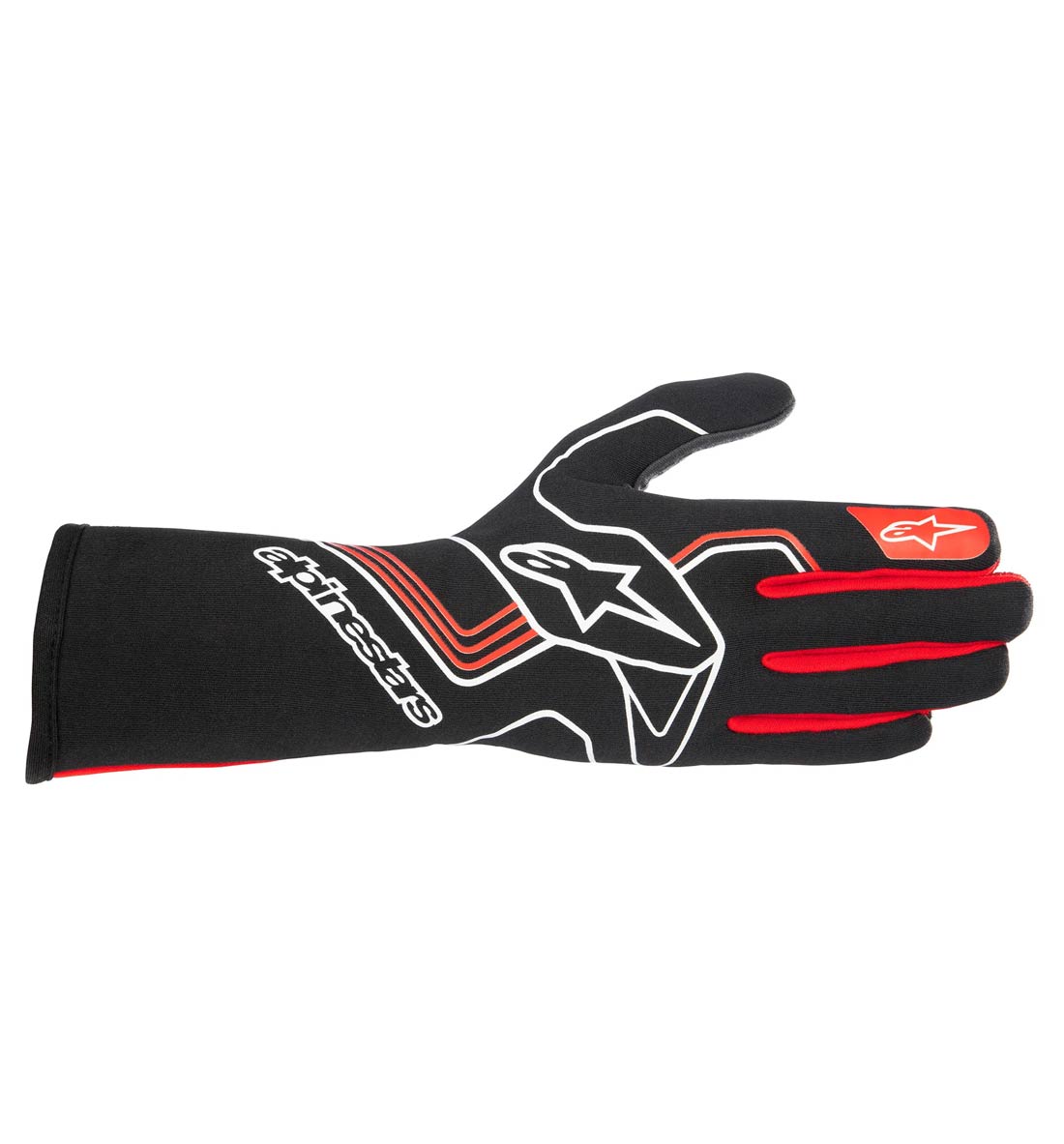 Alpinestars Tech-1 Race V3 Gloves - Black/Red