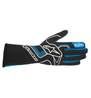Alpinestars Tech-1 Race V3 Gloves - Black/Blue