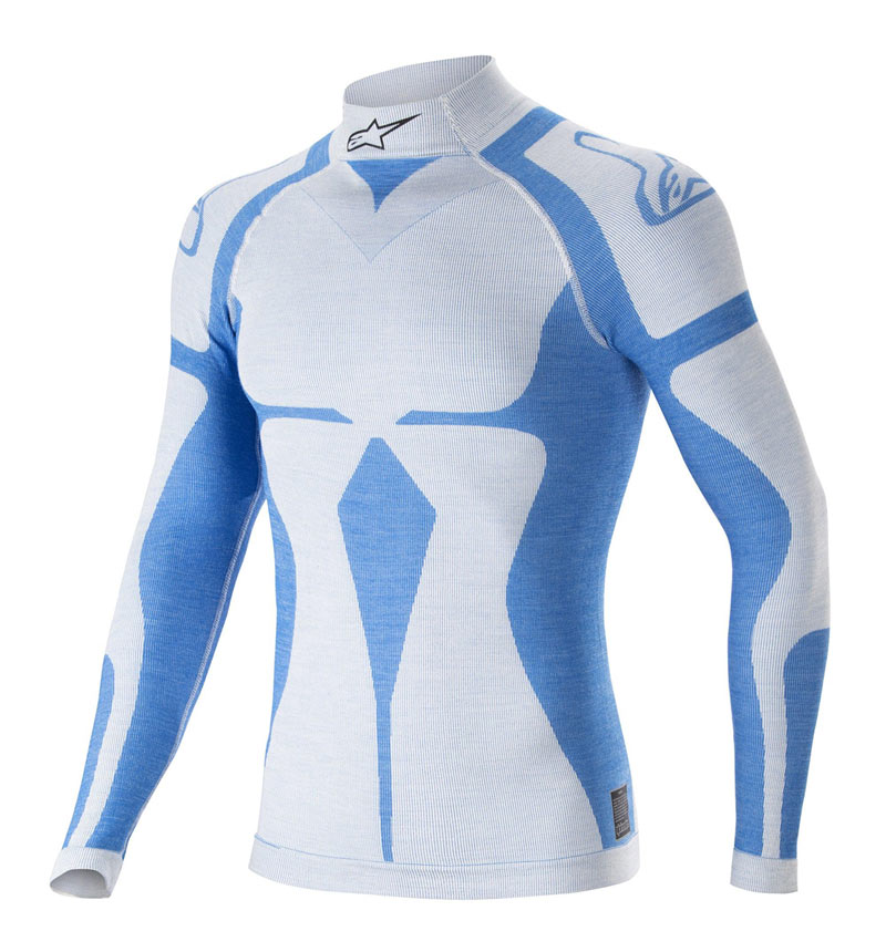 Alpinestars ZX EVO V2 Top - White/Blue