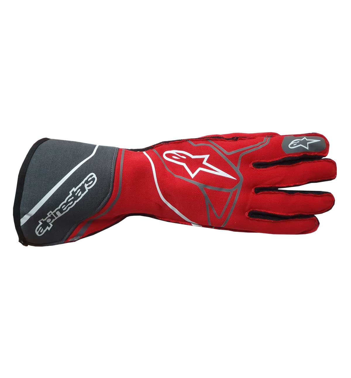 Alpinestars Tech-1 ZX Gloves (C355ZX117) - Red/Anthracite