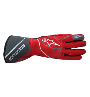 Alpinestars Tech-1 ZX Gloves (C355ZX117) - Red/Anthracite