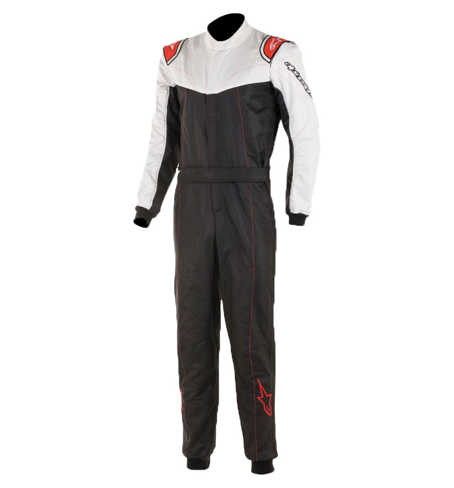 Alpinestars Stratos Race Suit - Black/White/Red