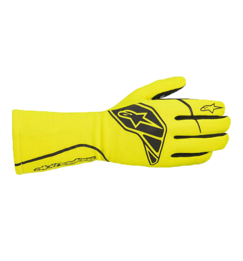 Alpinestars Tech-1 Start V2 Gloves - Yellow Fluo/Black