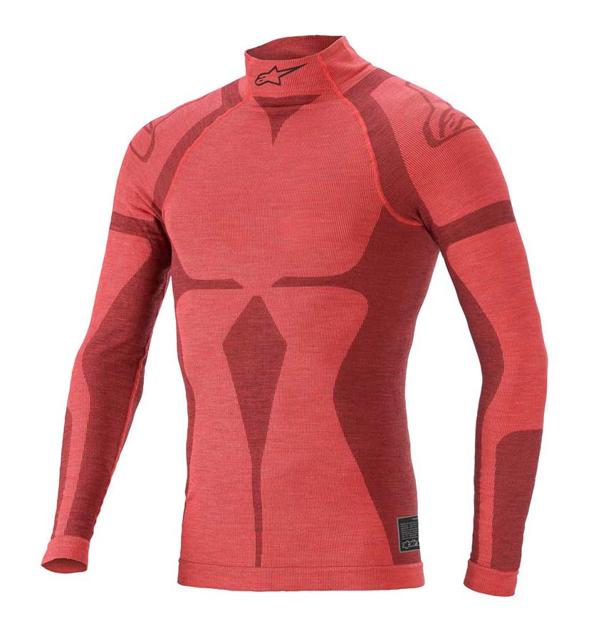 Alpinestars ZX EVO V2 Top - Red/Dark Red