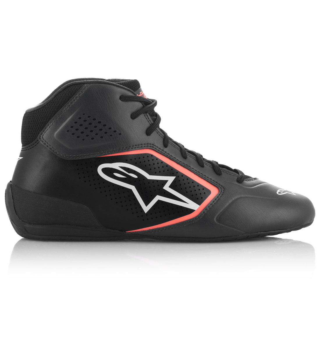 Alpinestars Tech-1 K Start V2 Boot - Asphalt/Black/Orange Fluo