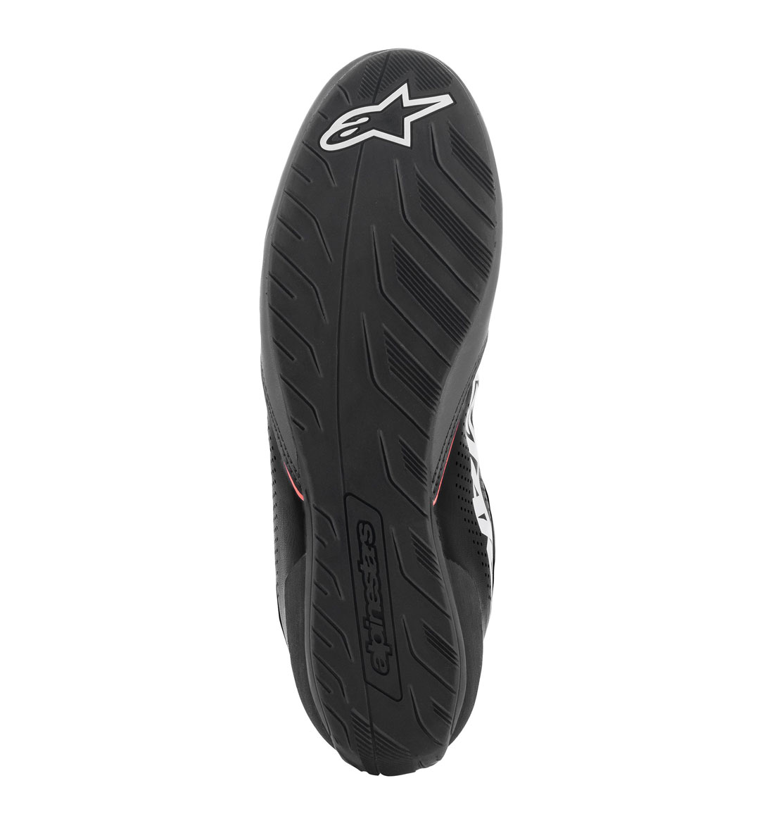 Alpinestars Youth Tech-1 K Start V2 Boot - Asphalt/Black/Orange Fluo