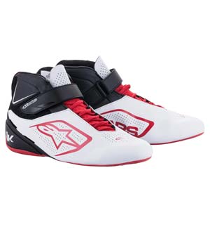 Alpinestars 2022 Tech-1 K Boot - White/Black/Red