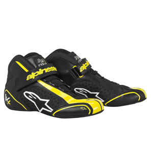 Alpinestars Youth Tech 1-KX Shoe - Black/Yellow