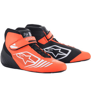 Alpinestars Tech-1 KX Boot - Black/OrangeFluo/White
