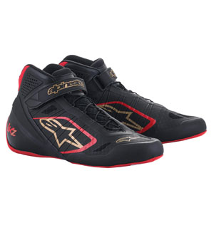 Alpinestars Tech-1 KZ Boot -  Black/Red/Gold