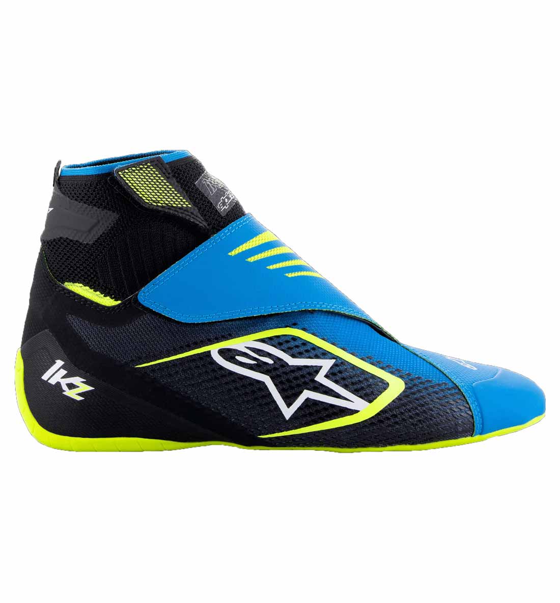 Alpinestars Tech-1 KZ V2 Boots - Black/Yellow Fluo