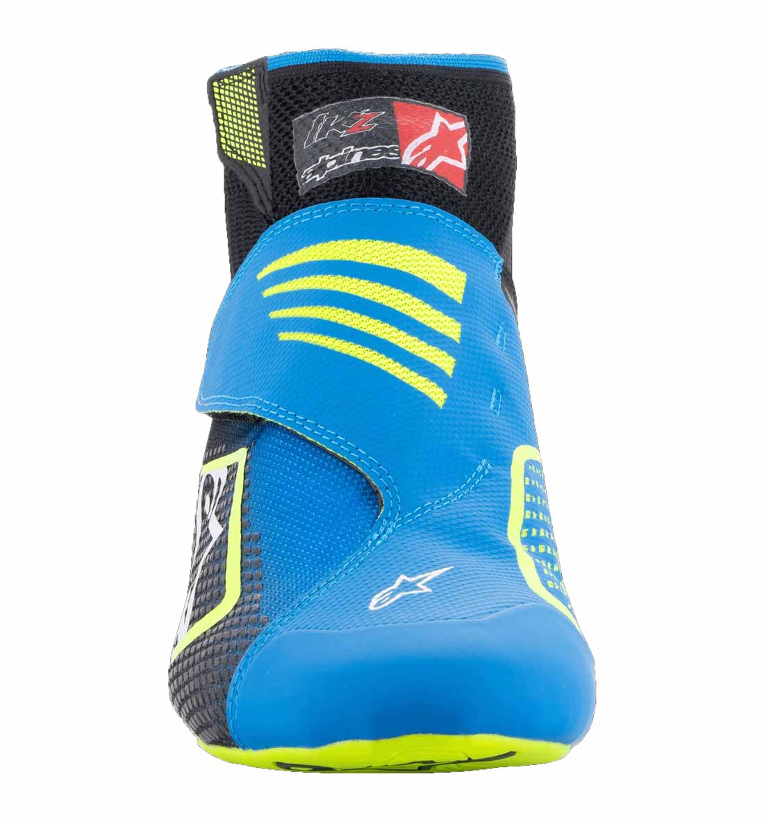 Alpinestars Tech-1 KZ V2 Boots - Black/Yellow Fluo
