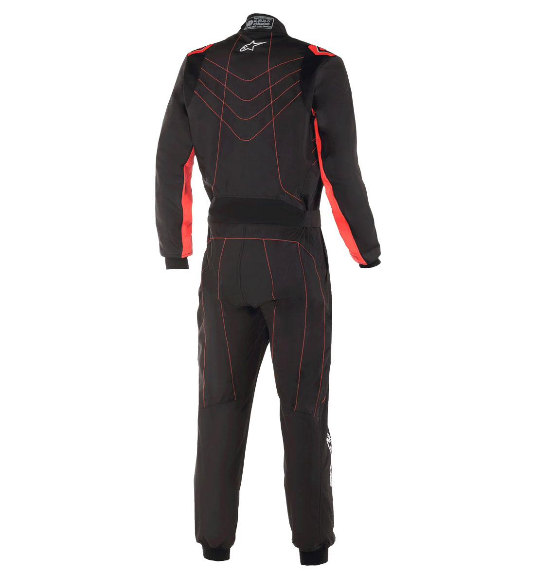 Alpinestars KMX-9 V3 Suit - Black/Red Fluo