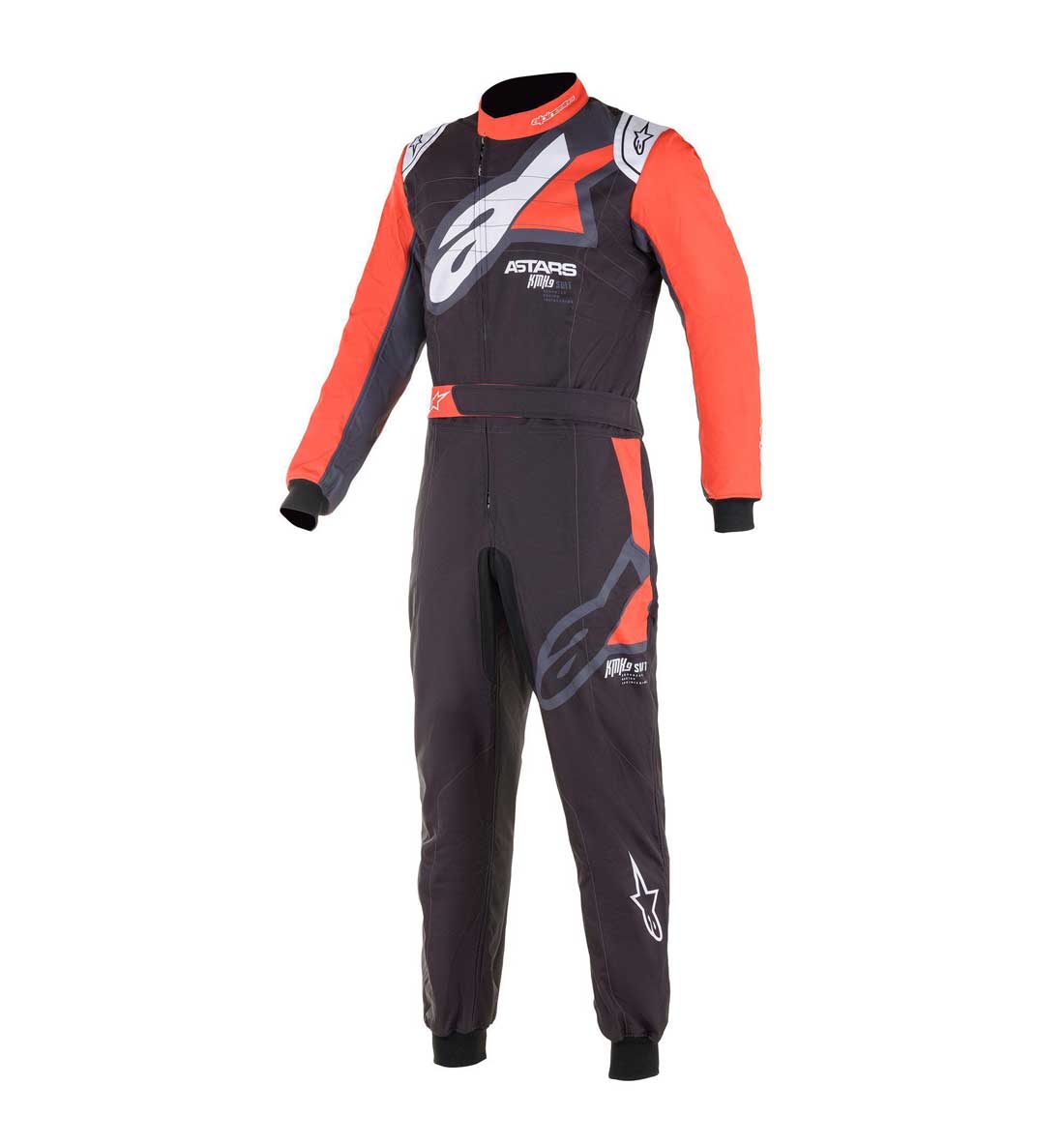 Alpinestars KMX-9 v2 GRAPHIC Suit - Black/Red/White