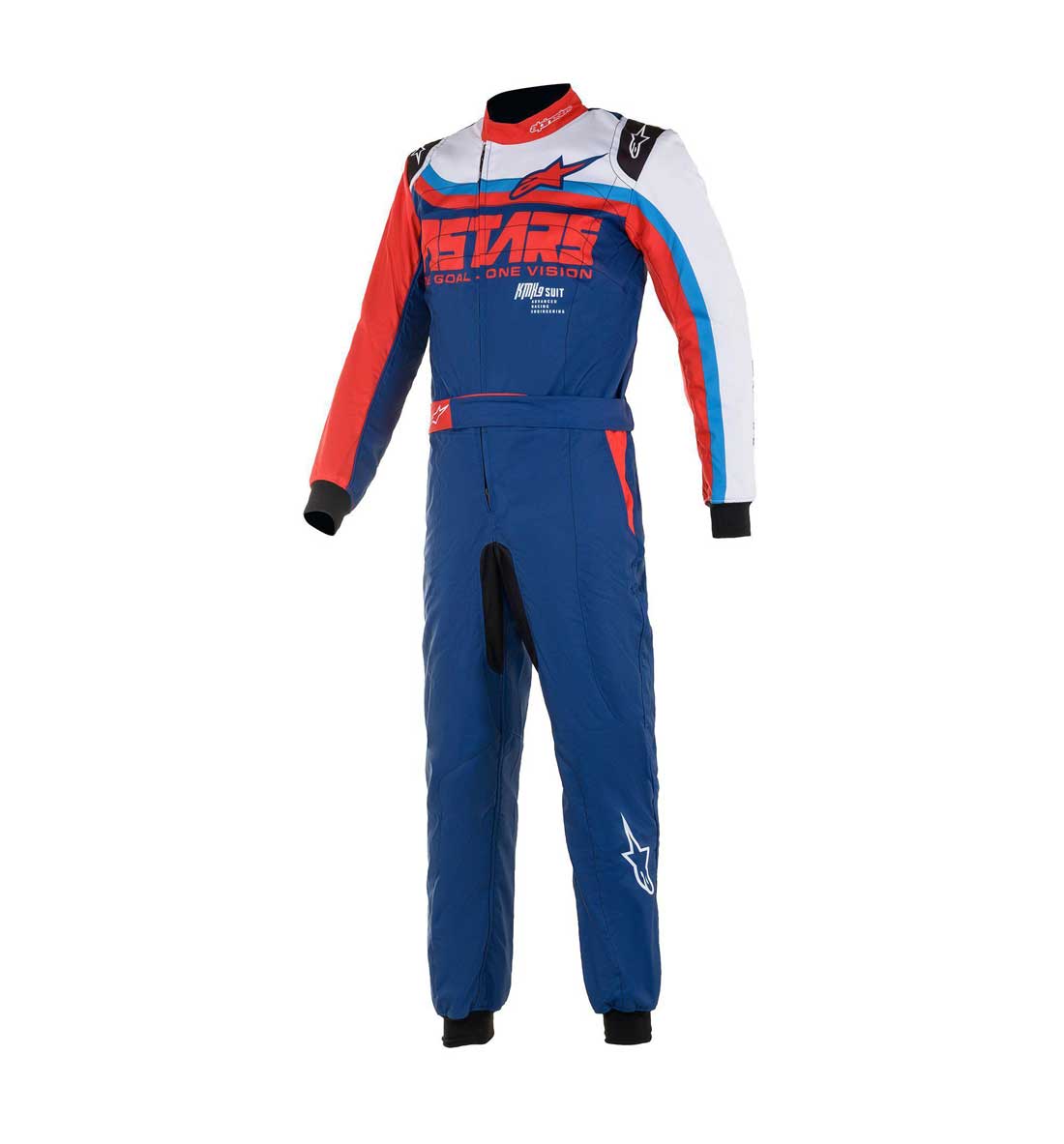 Alpinestars KMX-9 v2 GRAPHIC Suit - Navy/Red/White