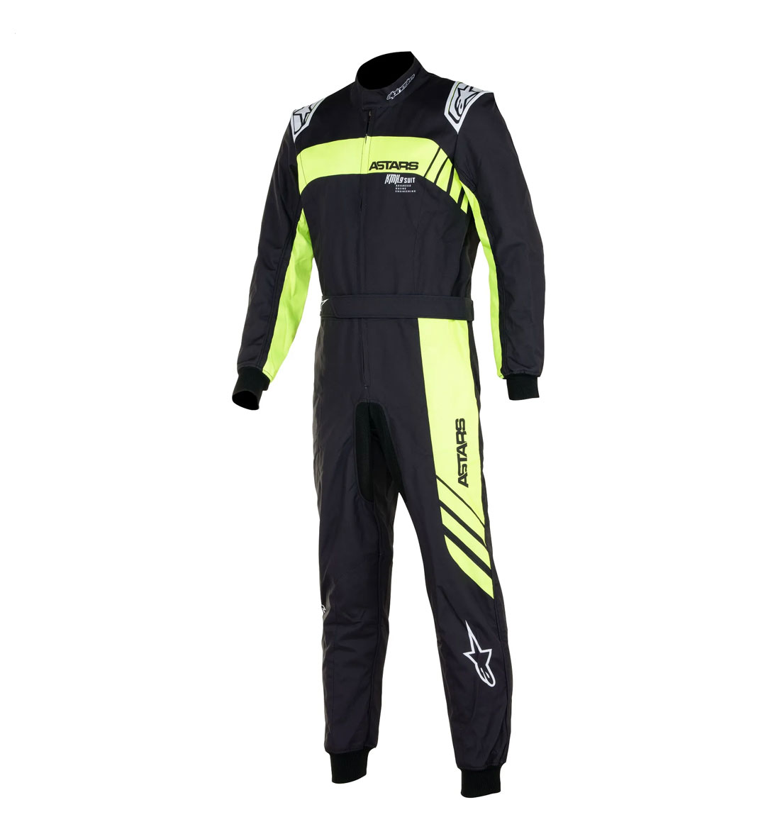 Alpinestars KMX-9 V3 S SUIT-GRAPHIC 3  - Black/Yellow Fluo