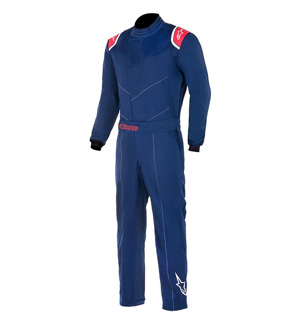 Alpinestars Kart Indoor Suit - Royal Blue/Red