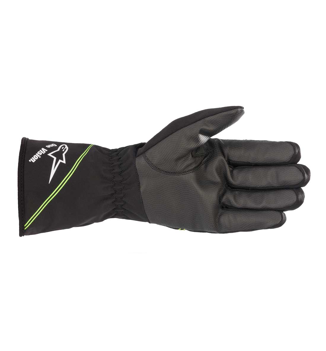 Alpinestars Tempest V2 Youth Waterproof - Black/Fluo Green