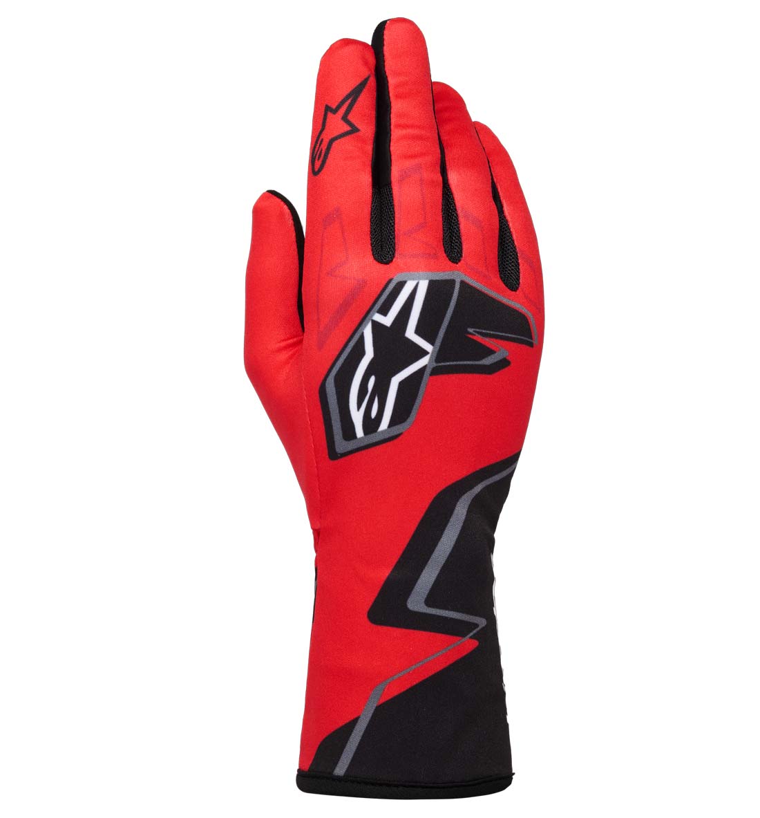 Alpinestars Tech-1 K Race V2 Graphic 1 - Red Bright/Black/White