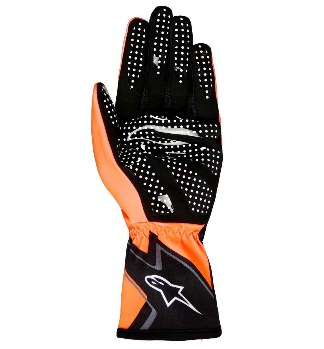 Alpinestars Tech-1 K Race V2 Graphic 1 - Orange Fluo/Black/White