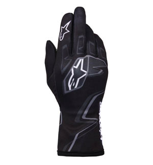 Alpinestars Tech-1 K Race S V2 Graphic 1 - Black Tar/Grey/White