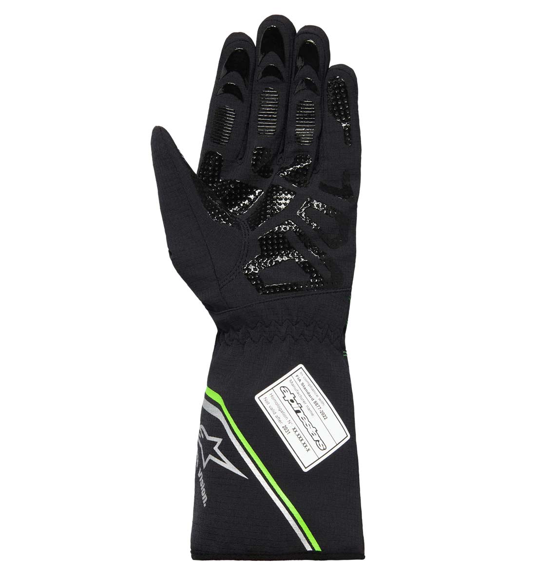Alpinestars Tempest V3 Youth Waterproof - Black/Fluo Green