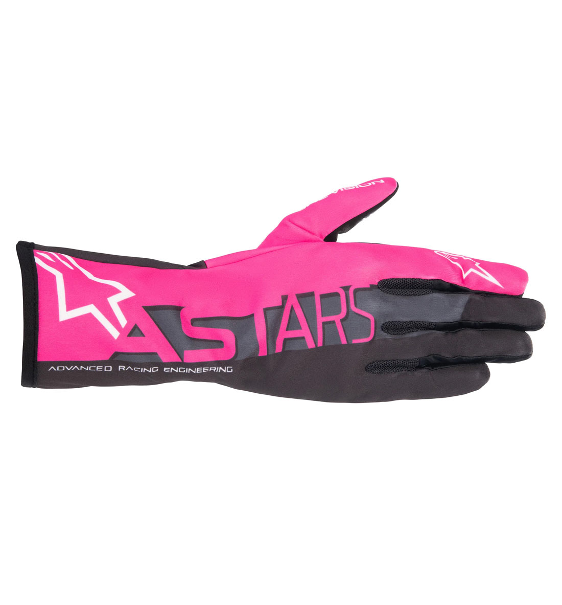 Alpinestars Tech 1-K Race V2 Kart Gloves - Pink/Black