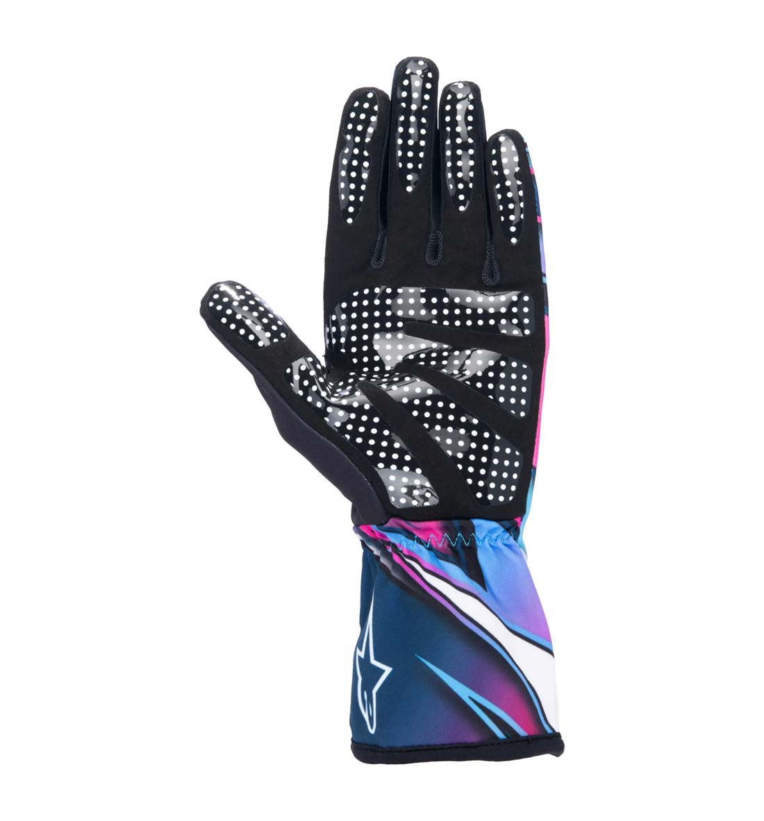 Alpinestars Tech-1 K Race V2 Competition | Fuchsia/Cyan/White